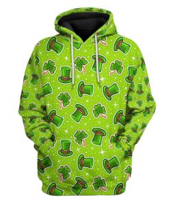 Gearhuman 3D St Patrick Pattern Tshirt Hoodie Apparel GB220227 3D Apparel Hoodie S