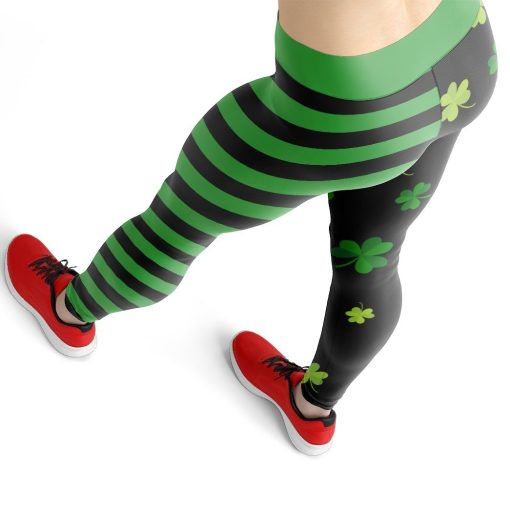 Gearhuman 3D St Patrick Shamrock Pattern Legging GK02029 Leggings