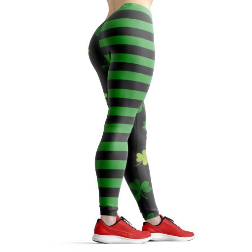 Gearhuman 3D St Patrick Shamrock Pattern Legging GK02029 Leggings