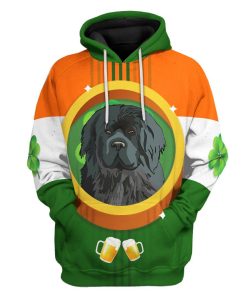 Gearhuman 3D St Patricks Day Newfoundland Tshirt Hoodie Apparel GB26025 3D Apparel Hoodie S