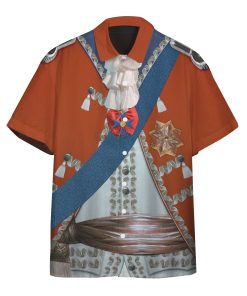 Gearhuman 3D Stanislaw August Poniatowski King of Poland Custom Short Sleeve Shirt GW171177 Short Sleeve Shirt Short Sleeve Shirt S 