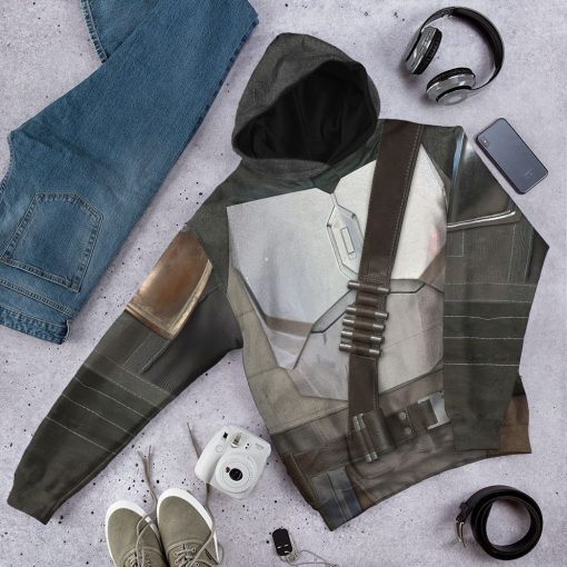 Gearhuman 3D Star Wars Beskar Tshirt Hoodie Apparel CB261115 3D Apparel