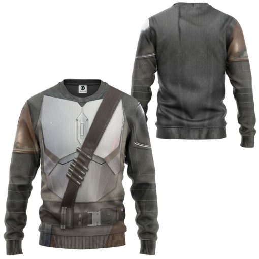 Gearhuman 3D Star Wars Beskar Tshirt Hoodie Apparel CB261115 3D Apparel
