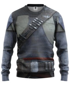 Gearhuman 3D Star Wars Boba Fett Custom Sweatshirt Apparel GN17093 Sweatshirt Sweatshirt S 