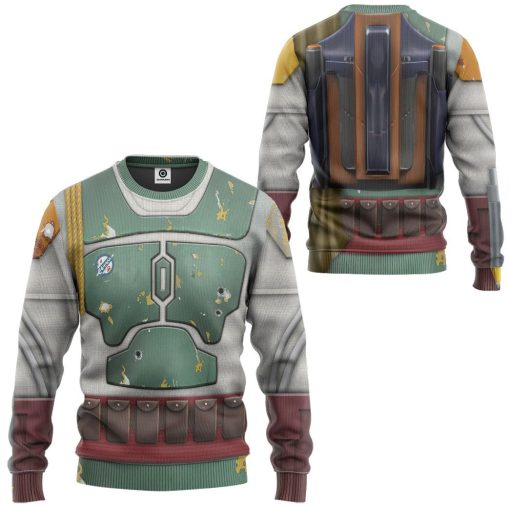 Gearhuman 3D Star Wars Boba Fett Tshirt Hoodie Apparel CB261111 3D Apparel