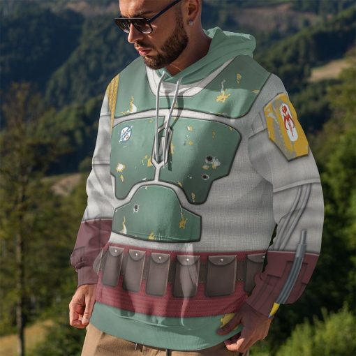 Gearhuman 3D Star Wars Boba Fett Tshirt Hoodie Apparel CB261111 3D Apparel