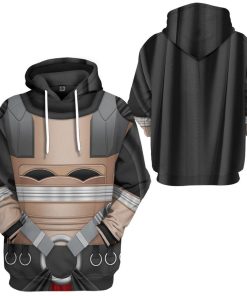 Gearhuman 3D Star Wars Darth Raven Cosplay Custom Tshirt Hoodie Apparel GK160117 3D Apparel Hoodie S
