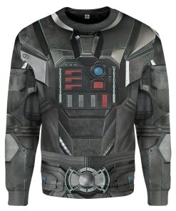 Gearhuman 3D Star Wars Darth Varder Custom Sweatshirt Apparel GN17091 Sweatshirt Sweatshirt S 