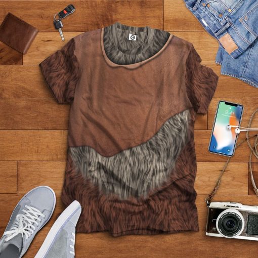 Gearhuman 3D Star Wars Ewok Tshirt Hoodie Apparel CK261120 3D Apparel