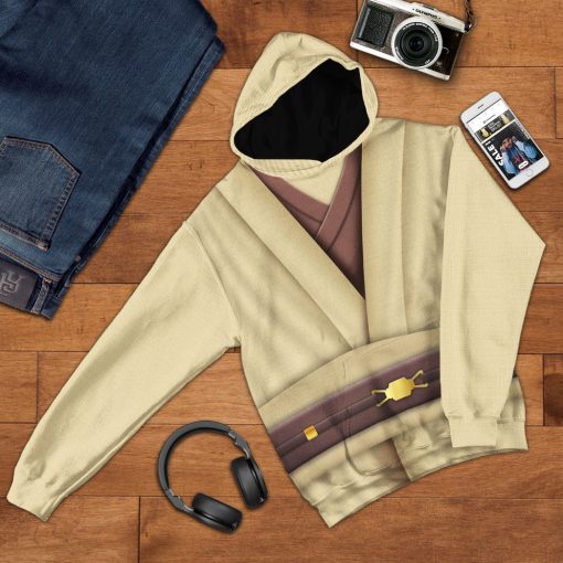 Gearhuman 3D Star Wars Obi Wan Kenobi Set Custom Tshirt Hoodie Apparel CK26113 3D Apparel