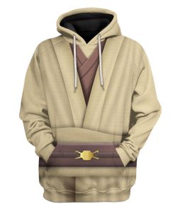 Gearhuman 3D Star Wars Obi Wan Kenobi Set Custom Tshirt Hoodie Apparel CK26113 3D Apparel Hoodie S 