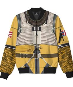 Gearhuman 3D Star Wars Rebel Pilot Bomber GB050111 Bomber Jacket Bomber S