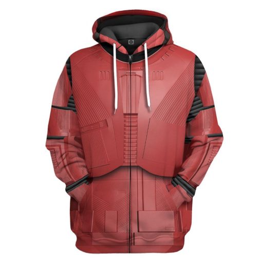 Gearhuman 3D Star Wars Sith Trooper Tshirt Hoodie Apparel CB261121 3D Apparel Zip Hoodie S