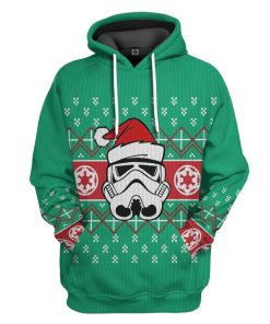 Gearhuman 3D Star Wars Storm Trooper Custom Tshirt Hoodie Apparel CW26115 3D Apparel Hoodie S 