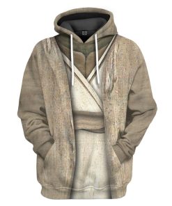 Gearhuman 3D Star Wars Yoda Cosplay Custom Tshirt Hoodie Apparel GK110131 3D Apparel 