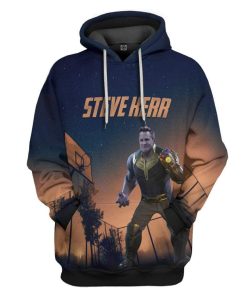 Gearhuman 3D Steve Ker Custom Hoodie Apparel GL18057 3D Custom Fleece Hoodies Hoodie S 