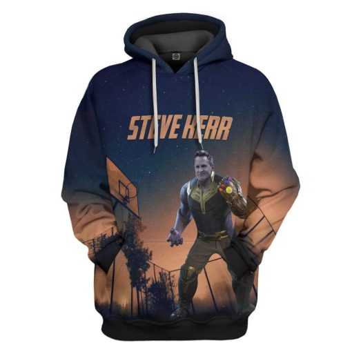 Gearhuman 3D Steve Ker Custom Hoodie Apparel GL18057 3D Custom Fleece Hoodies Hoodie S