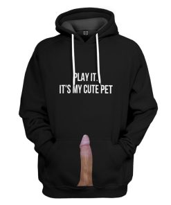 Gearhuman 3D Stop staring at my cock Play it David Custom Hoodie Apparel GV26073 3D Custom Fleece Hoodies Hoodie S 