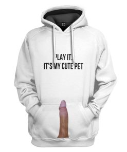Gearhuman 3D Stop staring at my cock Play it David Custom Hoodie Apparel GV26076 3D Custom Fleece Hoodies Hoodie S 
