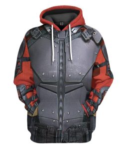 Gearhuman 3D Suicide Squad Deadshot Custom Hoodie Apparel GW29095 3D Apparel Hoodie S 