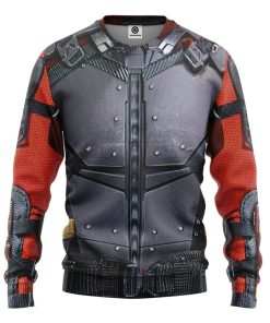 Gearhuman 3D Suicide Squad Deadshot Custom Sweatshirt Apparel GW29095 Sweatshirt Sweatshirt S 