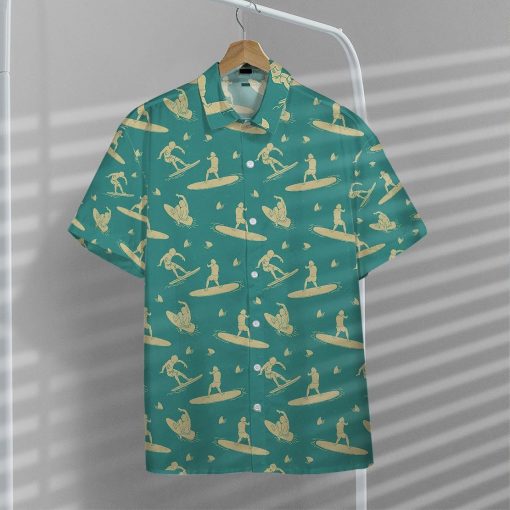 Gearhuman 3D Surfing Hawaii Shirt ZK2705214 Hawai Shirt