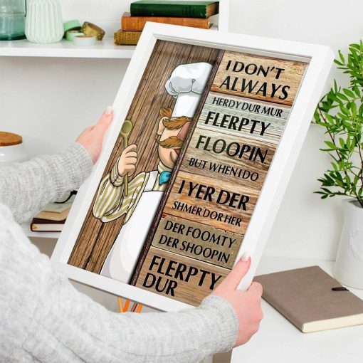 Gearhuman 3D Swedish Chef Custom Canvas GB010213 Canvas