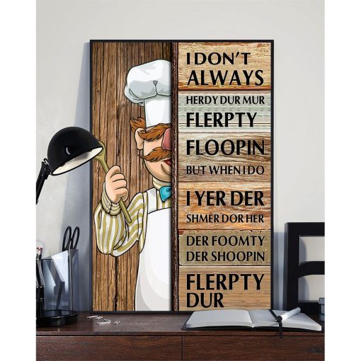 Gearhuman 3D Swedish Chef Custom Canvas GB010213 Canvas