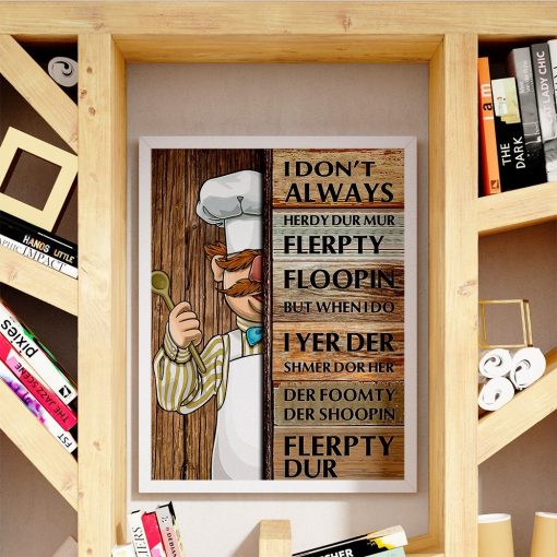 Gearhuman 3D Swedish Chef Custom Canvas GB010213 Canvas