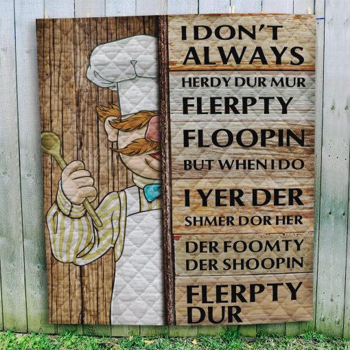 Gearhuman 3D Swedish Chef Custom Quilt GB010214 Quilt