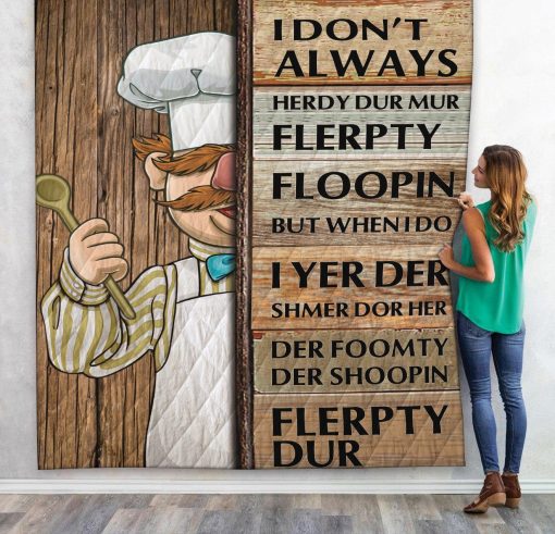 Gearhuman 3D Swedish Chef Custom Quilt GB010214 Quilt