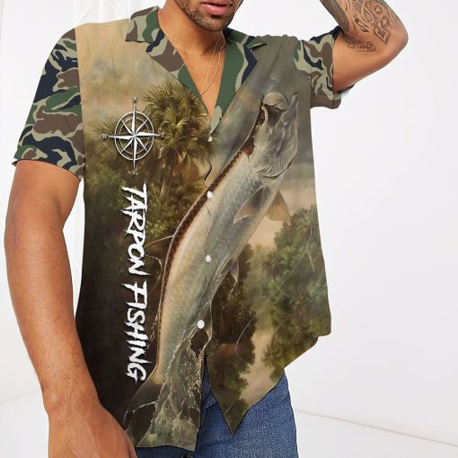 Gearhuman 3D Tarpon Fishing Hawaii Shirt ZK2604213 Hawai Shirt
