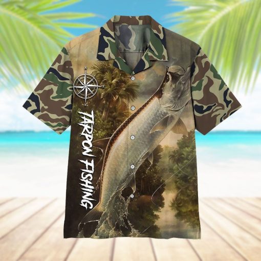 Gearhuman 3D Tarpon Fishing Hawaii Shirt ZK2604213 Hawai Shirt