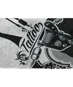 Gearhuman 3D Tattoo Studio Doormat ZK1006213 Doormat Doormat S(15,8inchx23,6inch) 