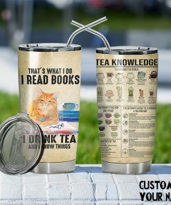 Gearhuman 3D Tea Knowledge Custom Tumbler GB21126 Tumbler 
