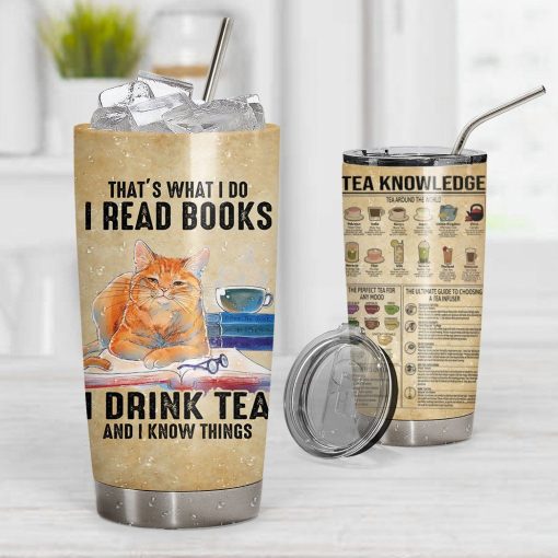 Gearhuman 3D Tea Knowledge Custom Tumbler GB21126 Tumbler