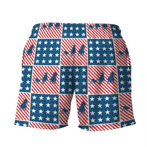 Gearhuman 3D Team Roping Hawaii Shirt ZK2506211 Short Sleeve Shirt