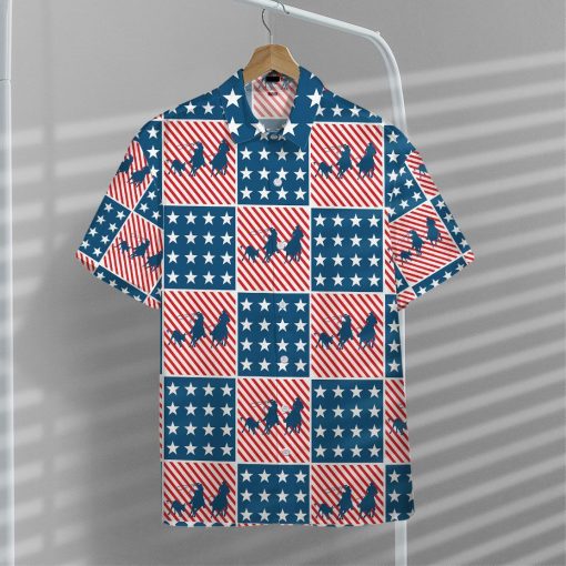 Gearhuman 3D Team Roping Hawaii Shirt ZK2506211 Short Sleeve Shirt