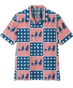 Gearhuman 3D Team Roping Hawaii Shirt ZK2506211 Short Sleeve Shirt Short Sleeve Shirt S 