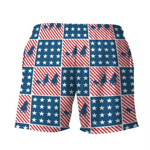 Gearhuman 3D Team Roping Shorts 2 Gearhuman 3D Team Roping Shorts ZK2506212 Men Shorts