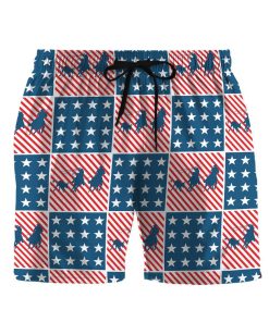 Gearhuman 3D Team Roping Shorts ZK2506212 Men Shorts Beach Shorts S