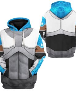 Gearhuman 3D Teen Titan Cyborg Cosplay Custom Tshirt Hoodie Apparel GK05015 3D Apparel