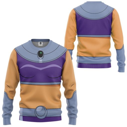 Gearhuman 3D Teen Titan Starfire Cosplay Custom Tshirt Hoodie Apparel GK05013 3D Apparel