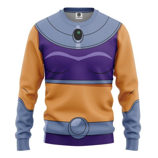 Gearhuman 3D Teen Titan Starfire Cosplay Custom Tshirt Hoodie Apparel GK05013 3D Apparel Long Sleeve S