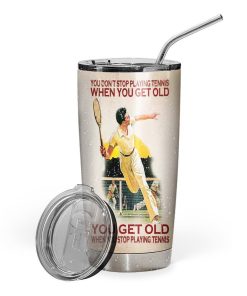 Gearhuman 3D Tennis Player Knowledge Custom Tumbler GB05011 Tumbler Short 20oz