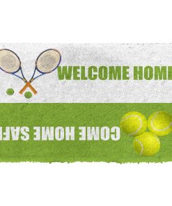 Gearhuman 3D Tennis Welcome Home Custom Doormat GB170210 Doormat Doormat S(15,8''x23,6'')