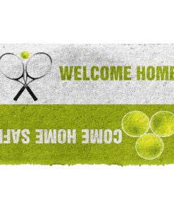Gearhuman 3D Tennis Welcome Home Custom Doormat GB23022 Doormat Doormat S(15,8''x23,6'')