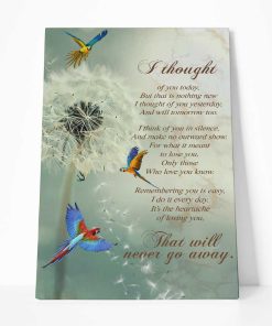 Gearhuman 3D That Will Never Go Away Parrot Canvas GB25127 Canvas 1 Piece Non Frame M