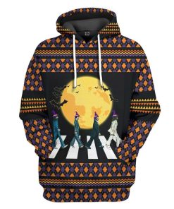Gearhuman 3D The Beatles Halloween Abbey Road Custom Hoodie Apparel GV180810 3D Custom Fleece Hoodies Hoodie S 