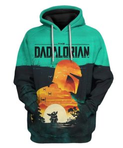 Gearhuman 3D The Dadalorian This Is The Way Custom Hoodie Apparel GW21059 3D Custom Fleece Hoodies Hoodie S